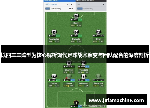 以四三三阵型为核心解析现代足球战术演变与团队配合的深度剖析